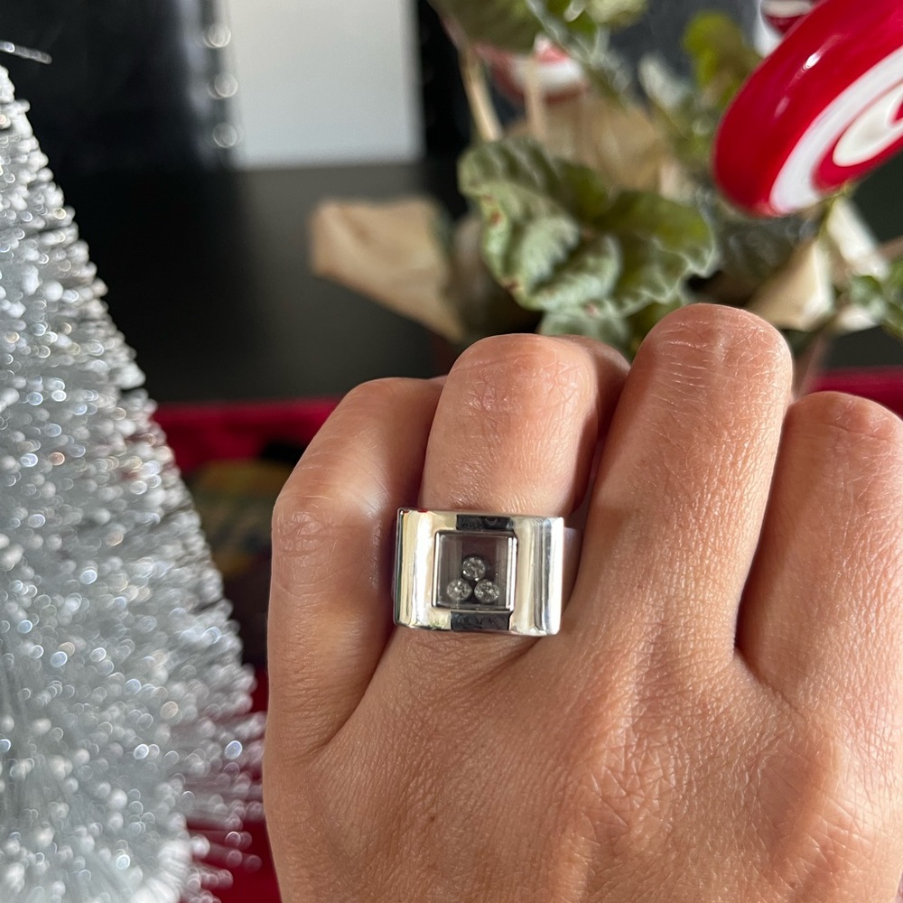 Chopard 18k white gold Ring with Diamonds